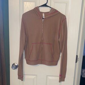 Fabletics Waffle knit jacket